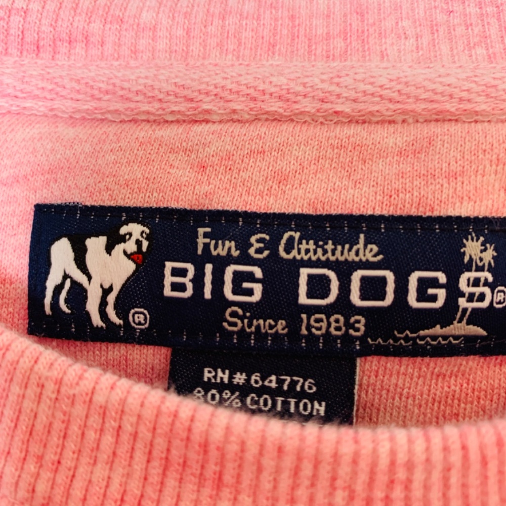 Big Dogs Sweatshirt Womens 1X Pink "Her Royal Highness" The Queen " Call Me Mom - Picture 3 of 11